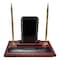 Dacasso Rosewood & Leather Cell Phone Holder Pen Stand AG-8012 - alternate 5